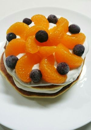 簡単☆フワフワパンケーキ-レシピのメイン写真
