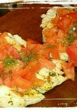 鶏胸肉のバジルドレッシング-レシピのメイン写真