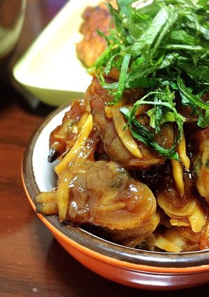 あさりの梅佃煮♪-レシピのメイン写真