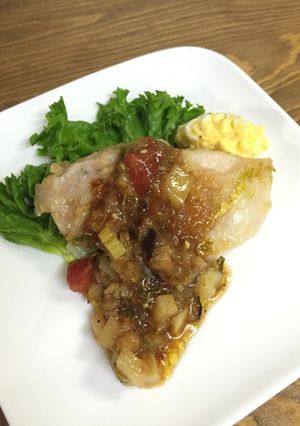 マリネソースのチキンステーキ-レシピのメイン写真