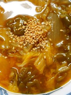 白菜とピーマン玉ねぎのオイスター餡掛け煮-レシピのメイン写真