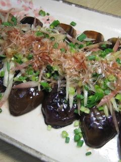 焼きなすのみょうがのせ-レシピのメイン写真