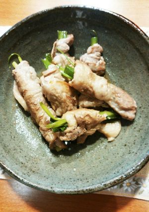 豚薄切り肉のおつまみです！-レシピのメイン写真