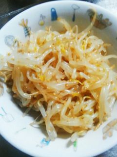 創味シャンタンでモヤシのナムル♪-レシピのメイン写真
