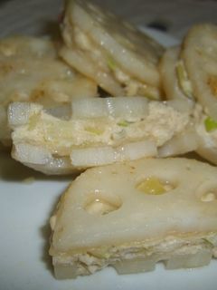 シャキシャキ★れんこんのはさみ焼き♪-レシピのメイン写真