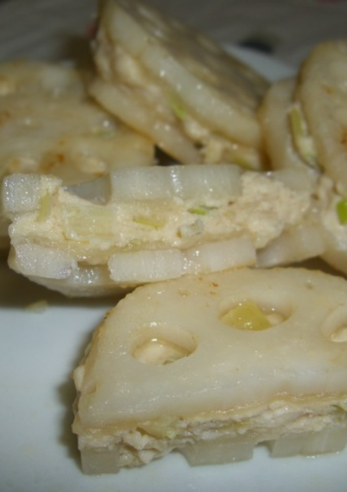 シャキシャキ★れんこんのはさみ焼き♪-レシピのメイン写真