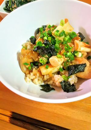 ＊お肉やわらか！梅照り焼き鶏丼＊-レシピのメイン写真