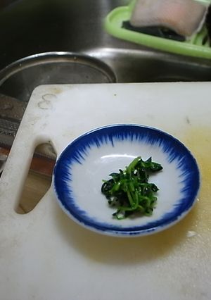 豆苗のナムル-レシピのメイン写真
