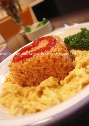 ぱぱっと♪チキンライス-レシピのメイン写真