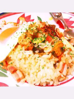 家庭で本格ピラフ!炒めてから炊飯器へ☆-レシピのメイン写真