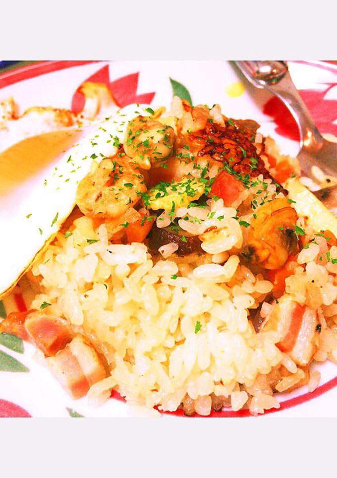 家庭で本格ピラフ！炒めてから炊飯器へ☆-レシピのメイン写真