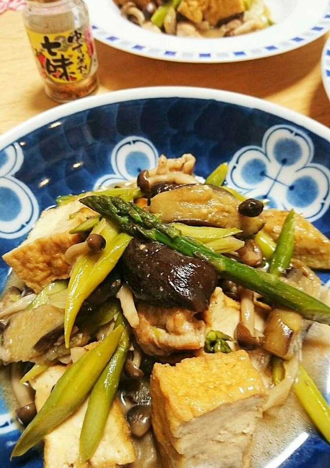 具だくさん 豚肉とナスの味噌炒め-レシピのメイン写真