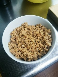 鶏そぼろ-レシピのメイン写真