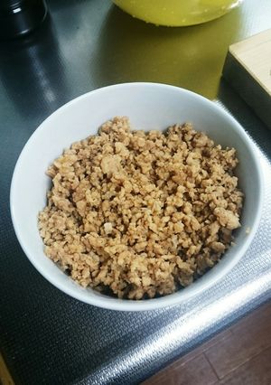 鶏そぼろ-レシピのメイン写真