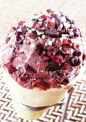 簡単!黒豆豆腐チョコアイス♪-レシピのメイン写真