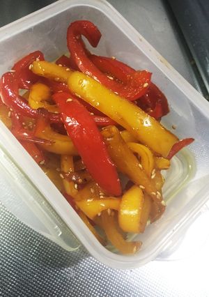 作り置き・常備菜にも!パプリカきんぴら-レシピのメイン写真