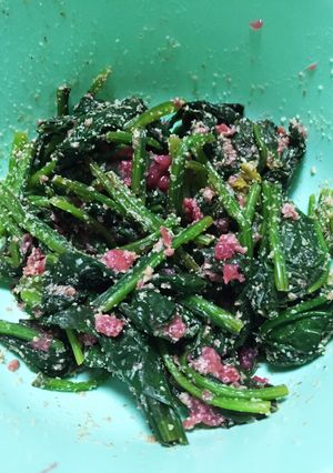 ほうれん草の梅肉和え-レシピのメイン写真