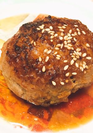 丸ごと梅干し！ハンバーグ-レシピのメイン写真