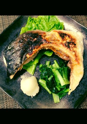 ぶりカマの塩焼き-レシピのメイン写真