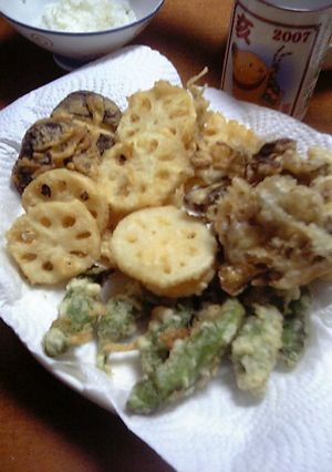 野菜の天ぷら　盛り合わせ-レシピのメイン写真