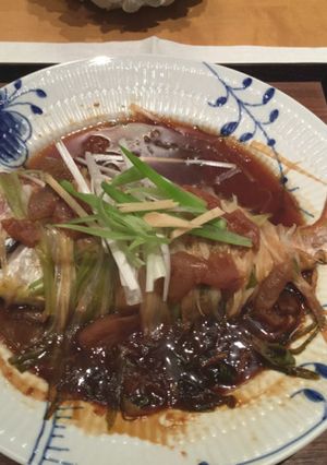 魚の梅姿蒸し◎-レシピのメイン写真