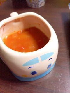 簡単濃厚!!トマトの激うま冷製スープ☆-レシピのメイン写真