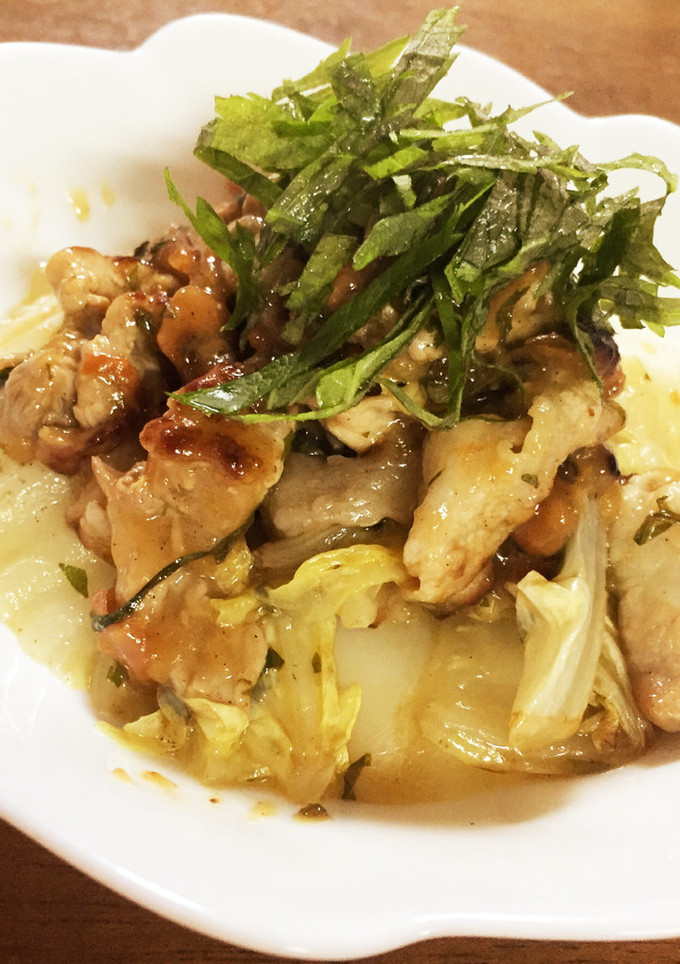 豚肉と白菜の梅肉とろとろ炒め-レシピのメイン写真