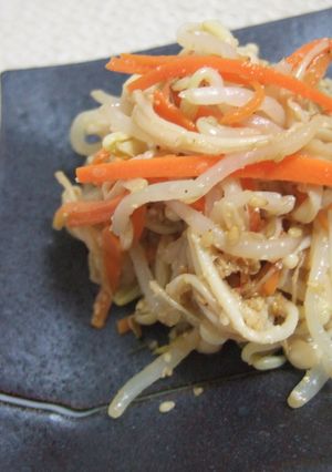 ごまた～っぷり☆豆板醤でもやしのナムル風-レシピのメイン写真