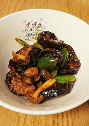 なすピーのアンチョビケチャ炒め！-レシピのメイン写真