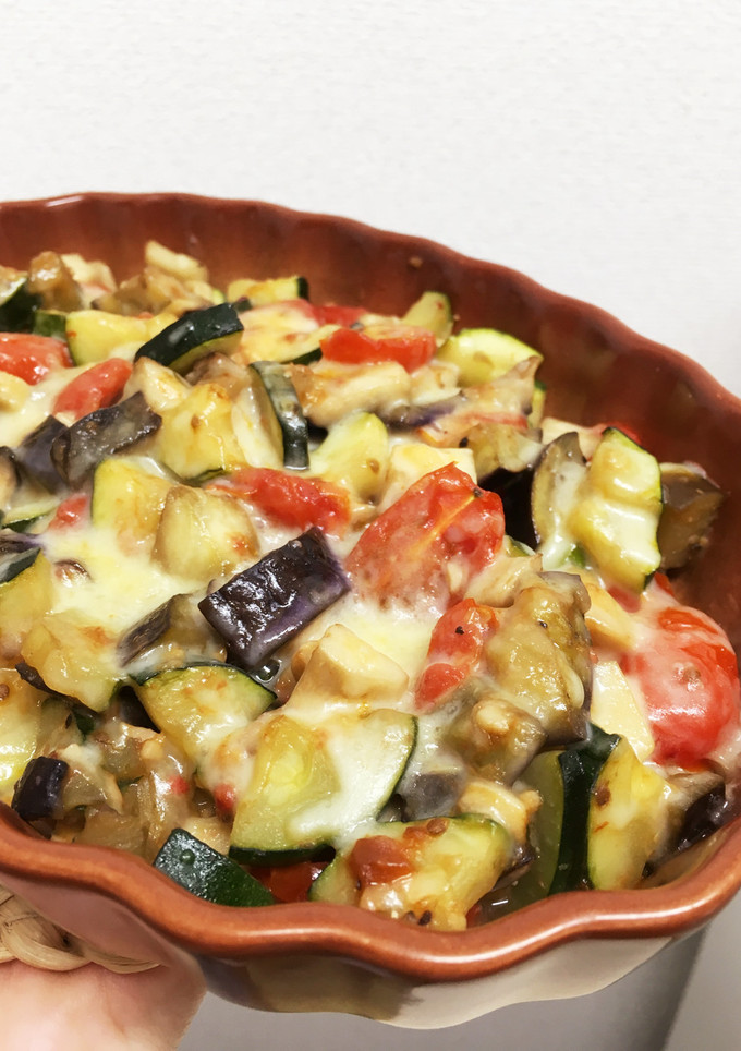 きのこと夏野菜のとろ〜りチーズ焼-レシピのメイン写真