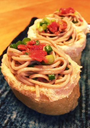 梅っ!そばいなり-レシピのメイン写真