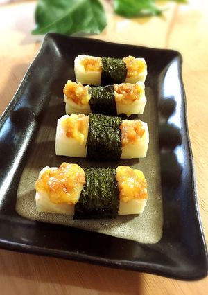 梅味噌くるみ餅-レシピのメイン写真