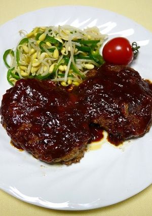 LDL対策！粉豆腐のポークハンバーグ-レシピのメイン写真