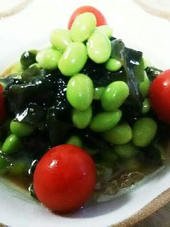 ワカメと枝豆のサラダ~-レシピのメイン写真