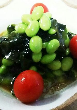 ワカメと枝豆のサラダ～-レシピのメイン写真