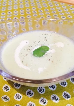 そら豆とじゃがいものヴィシソワーズ-レシピのメイン写真