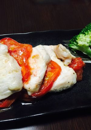 2種類のソースで☆鶏胸肉のレンジ蒸し☆-レシピのメイン写真