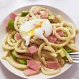 うどんカルボナーラ