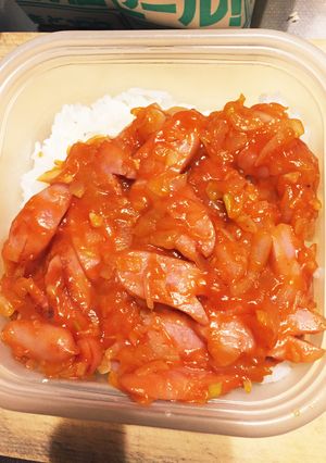 エビチリの残りを有効活用☆スパイシー弁当-レシピのメイン写真