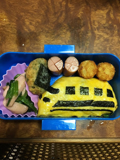キャラ弁☆ドクターイエロー弁当-レシピのメイン写真