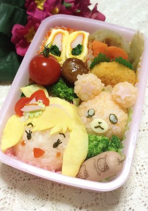 キャラ弁♡プリキュア-レシピのメイン写真