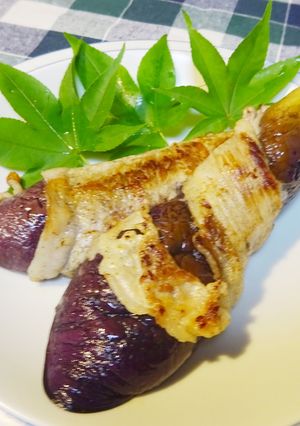 ナスのton（豚）巻き酢しょうがもOK-レシピのメイン写真