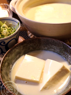 美容効果抜群!白だしde♡絶品豆腐豆乳鍋-レシピのメイン写真