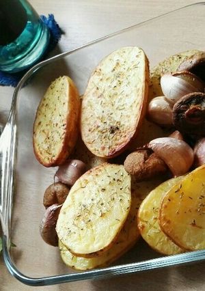 簡単★新じゃがとニンニクのオーブン焼き-レシピのメイン写真