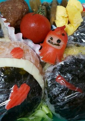 ＵＳＡぴょんベイダー、エンペラー弁当～♪-レシピのメイン写真