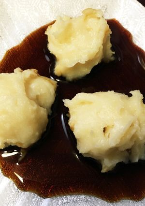 レンジで簡単 豆腐と米粉のヘルシー餅-レシピのメイン写真