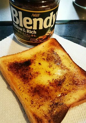 インスタントコーヒーでミルクトースト-レシピのメイン写真