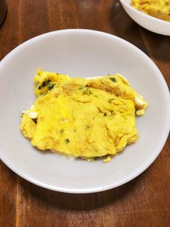 ニラ卵焼き-レシピのメイン写真