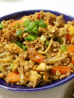 モヤシと豚挽肉の中華炒め-レシピのメイン写真