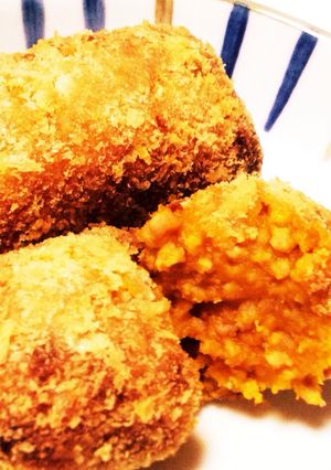 簡単！作り置きにも☆カボチャのコロッケ♪-レシピのメイン写真
